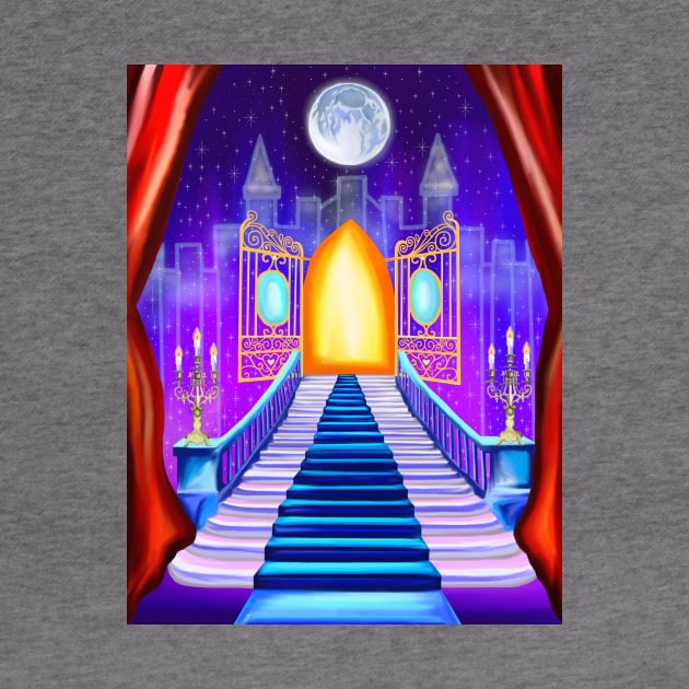 Operatic Heavenly Staircase Path by Art by Deborah Camp